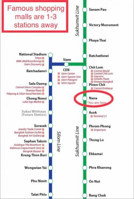 Pangsapuri - Sukhumvit Soi 5 Bts Nana- Size 47m2 *